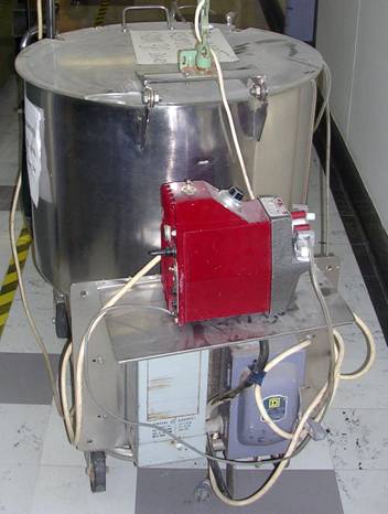 Dialysis machine, rear